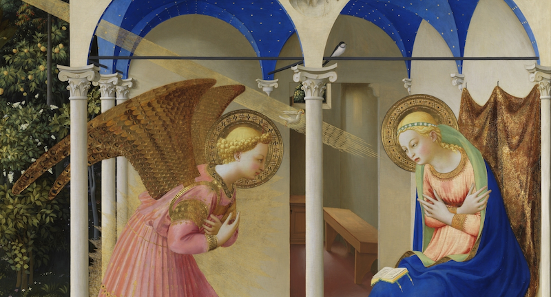 La Anunciación -Fray Angelico-