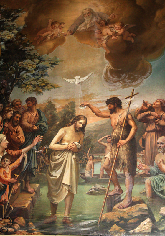 PorserIglesia_1 Bautismo de Cristo en el Jordán