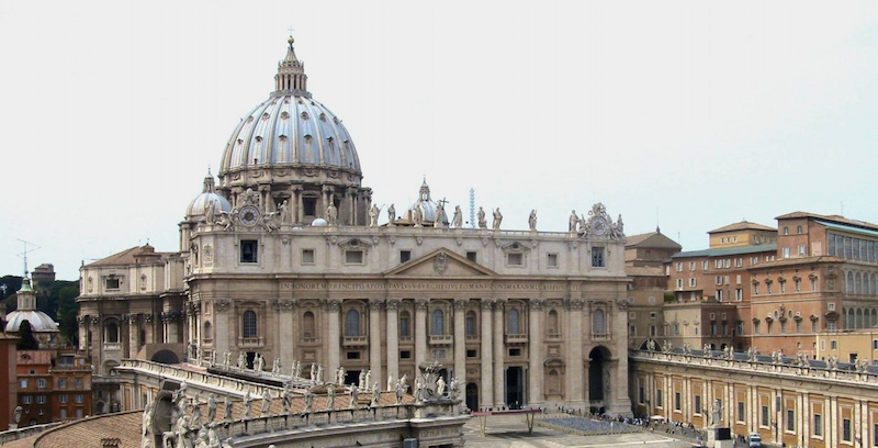 Imagen aérea del Vaticano